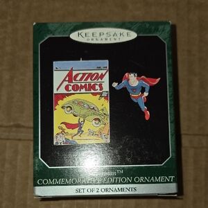 Superman Action Comics Ornament